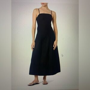 NWT The Drop Women’s Daphne Square Neck Linen Maxi Dress 2X